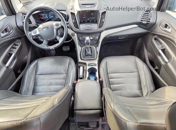 1FADP5CU2GL119742 2016 FORD C-MAX Черный Вид панели приборов