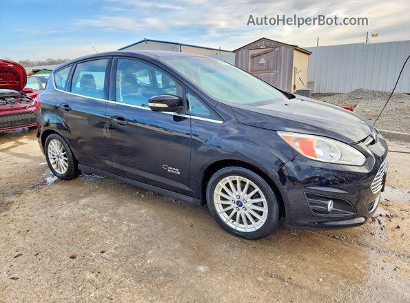 1FADP5CU2GL119742 2016 FORD C-MAX Черный Передняя правая четверть