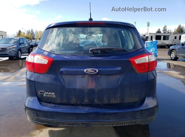 1FADP5CU5GL105852 2016 FORD C-MAX Blue Вид ззаду