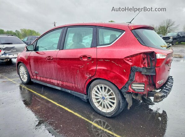 1FADP5CU7GL109417 2016 FORD C-MAX Red Задня ліва чверть