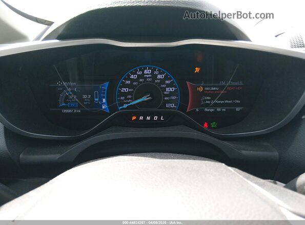 1FADP5CU8GL119230 2016 FORD C-MAX ENERGI Gray Rear seats view