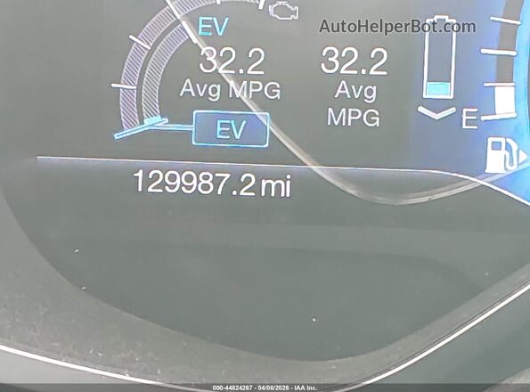 1FADP5CU8GL119230 2016 FORD C-MAX ENERGI Gray 