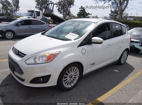 1FADP5CU9GL101402 2016 FORD C-MAX ENERGI White Vista tres cuartos delantera izquierda