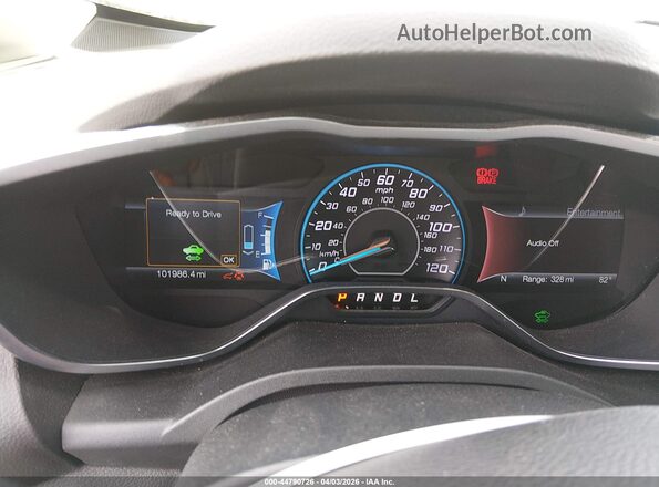 1FADP5CU9GL101402 2016 FORD C-MAX ENERGI White Vista de los asientos traseros