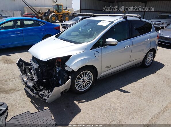 1FADP5CUXGL117723 2016 FORD C-MAX ENERGI Silver Front left