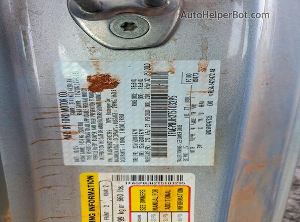 1FAGP8UH2T5103295 2026 FORD MUSTANG Silver 