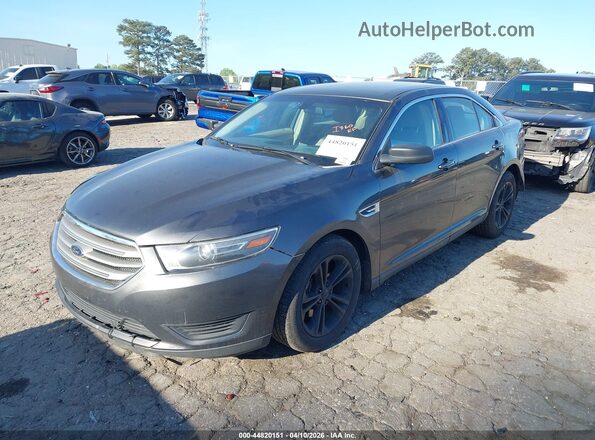 1FAHP2D80GG134475 2016 FORD TAURUS Gray წინა მარცხენა ხედი სამი მეოთხედიდან