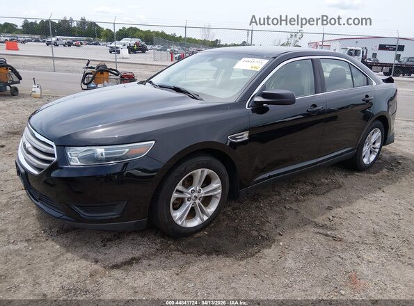 1FAHP2D80GG148019 2016 FORD TAURUS Black Przód lewy