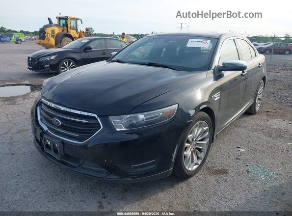 1FAHP2F85GG104658 2016 FORD TAURUS Black Front left