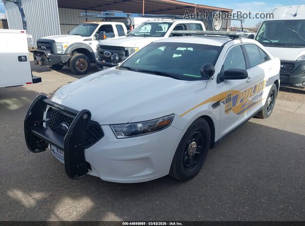 1FAHP2L8XGG128331 2016 FORD POLICE INTERCEPTOR White Front left