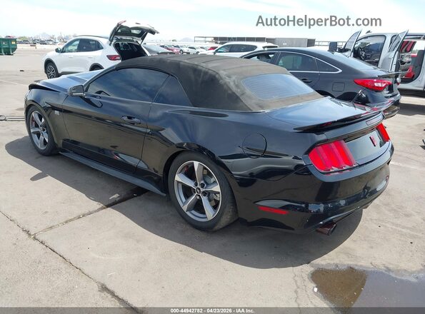 1FATP8EM7G5202825 2016 FORD MUSTANG Black Задня ліва чверть