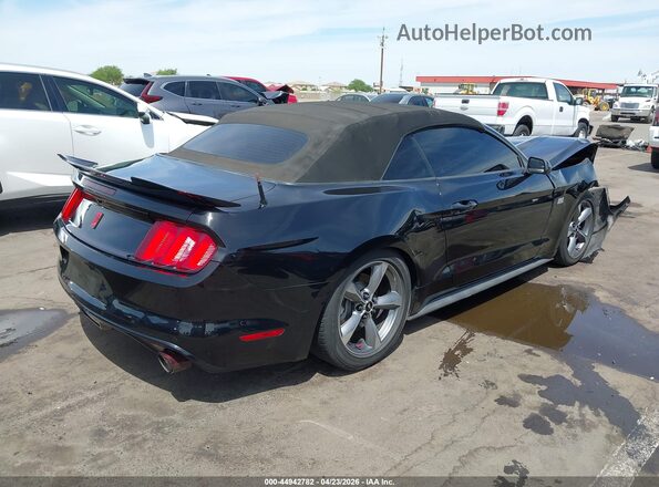 1FATP8EM7G5202825 2016 FORD MUSTANG Black Задня права чверть