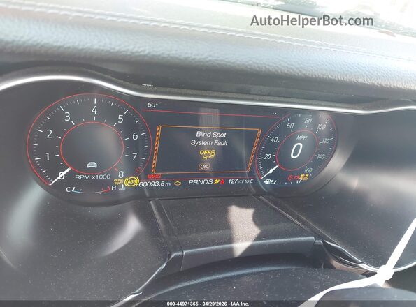 1FATP8FF4L5138219 2020 FORD MUSTANG Red უკანა სავარძლების ხედი