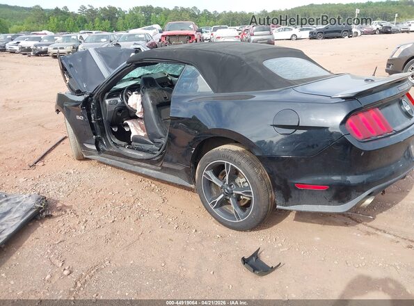 1FATP8FF5G5288961 2016 FORD MUSTANG Черный Задняя левая четверть