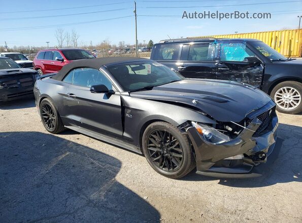 1FATP8FF5G5309596 2016 FORD MUSTANG Gray Առջևի աջ