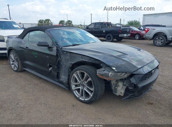 1FATP8FF9L5133310 2020 FORD MUSTANG Черный Вид спереди