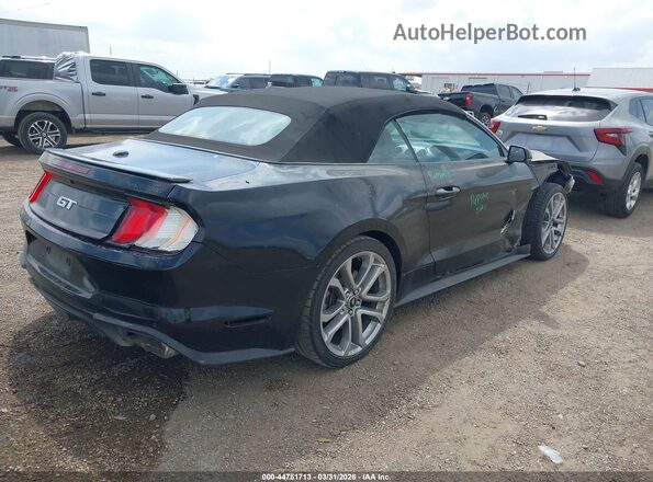 1FATP8FF9L5133310 2020 FORD MUSTANG Черный Задняя правая четверть