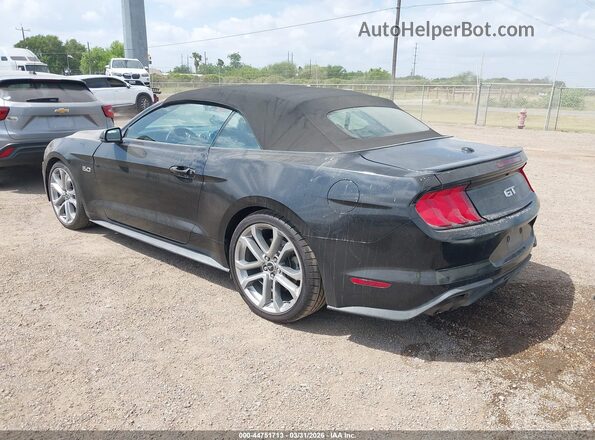1FATP8FF9L5133310 2020 FORD MUSTANG Черный Задняя левая четверть