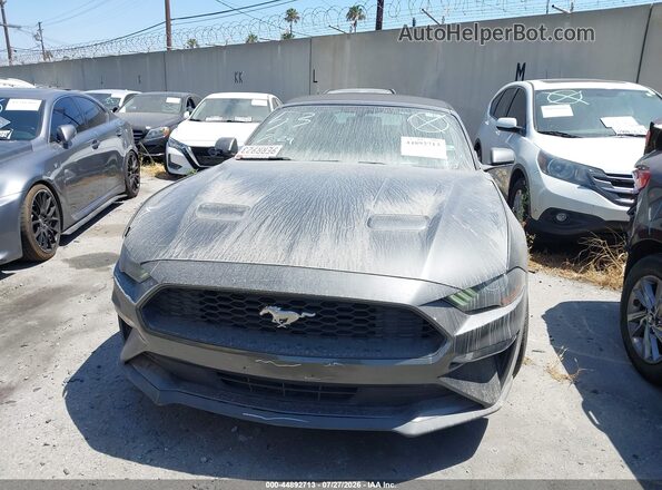 1FATP8UH1L5113377 2020 FORD MUSTANG Gray ხელსაწყოთა პანელის ხედი