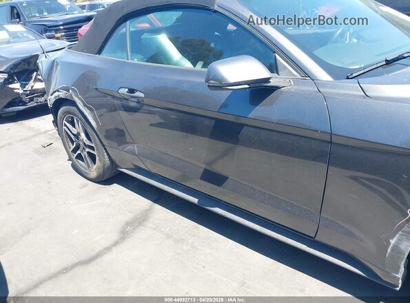 1FATP8UH1L5113377 2020 FORD MUSTANG Gray უკანა სალონის ხედი