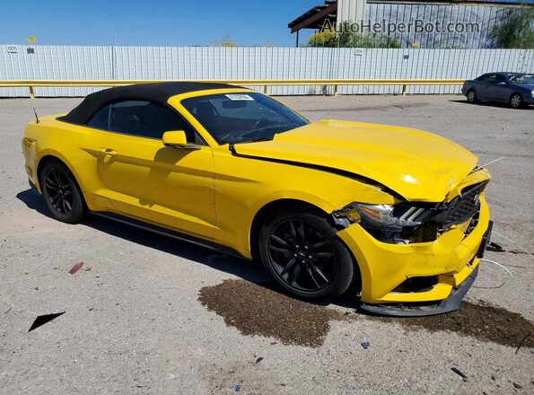 1FATP8UH2G5293152 2016 FORD MUSTANG Yellow Front right