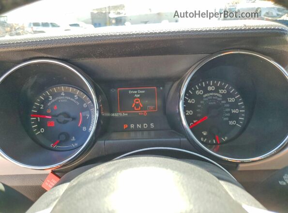 1FATP8UH2G5293152 2016 FORD MUSTANG Yellow Instrument cluster view