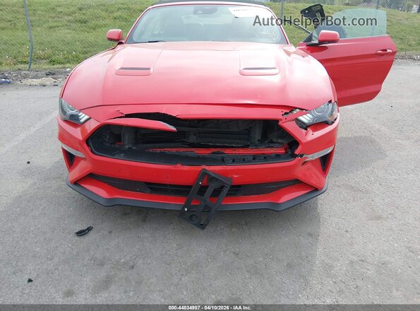 1FATP8UH5P5103473 2023 FORD MUSTANG Red წინა ხედი