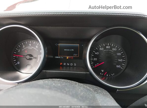 1FATP8UH5P5103473 2023 FORD MUSTANG Red უკანა სავარძლების ხედი