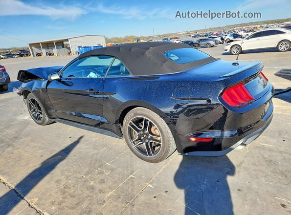 1FATP8UH9M5115833 2021 FORD MUSTANG Black Rear left