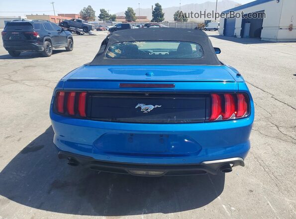 1FATP8UH9M5115928 2021 FORD MUSTANG Blue 
