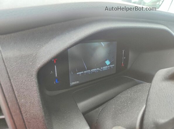 1FBAX2C83TKA19913 2026 FORD TRANSIT White Instrument cluster view