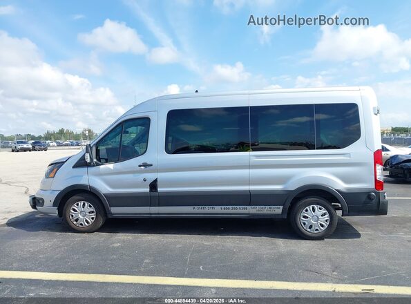 1FBAX2C87RKA83476 2024 FORD PASSENGER Silver Սալոնի 360 աստիճան տեսք