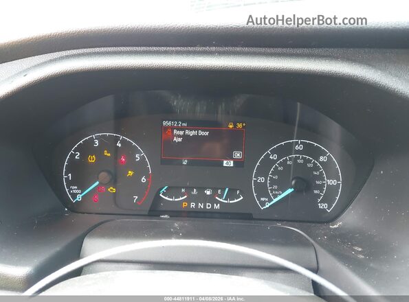 1FBAX2CG6NKA59932 2022 FORD PASSENGER Gray Вид задніх сидінь