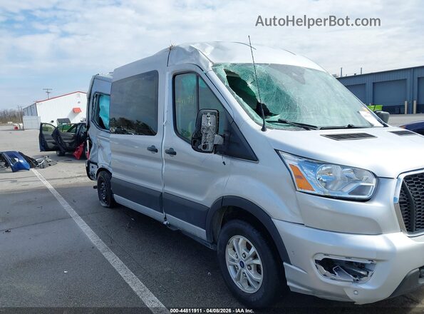 1FBAX2CG6NKA59932 2022 FORD PASSENGER Gray 