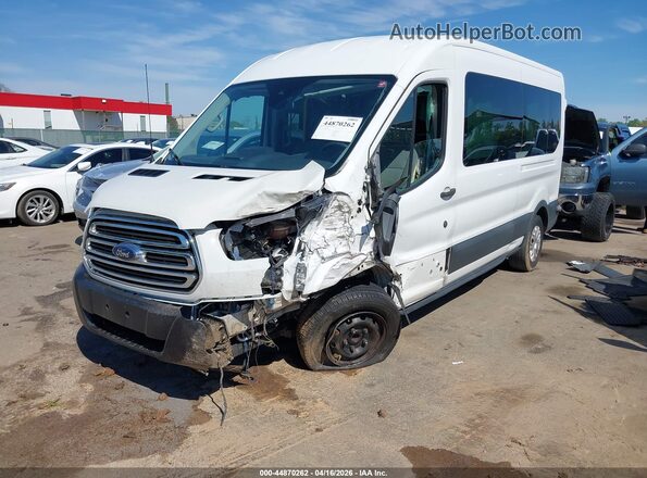 1FBAX2CM0HKB26132 2017 FORD TRANSIT-350 White Front left