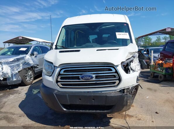 1FBAX2CM0HKB26132 2017 FORD TRANSIT-350 White Rear interior view
