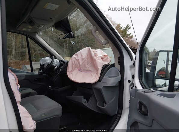1FBAX2CM2KKB22848 2019 FORD TRANSIT-350 White Vista interior delantera