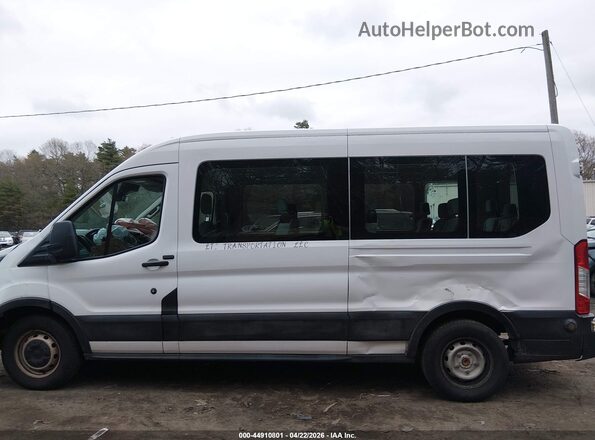 1FBAX2CM2KKB22848 2019 FORD TRANSIT-350 White Vista interior de 360 grados