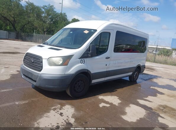 1FBAX2CM5GKA48879 2016 FORD TRANSIT-350 Белый Передняя левая четверть