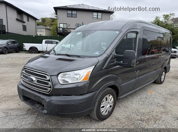 1FBAX2CM5HKA64758 2017 FORD TRANSIT-350 Black წინა მარცხენა ხედი სამი მეოთხედიდან