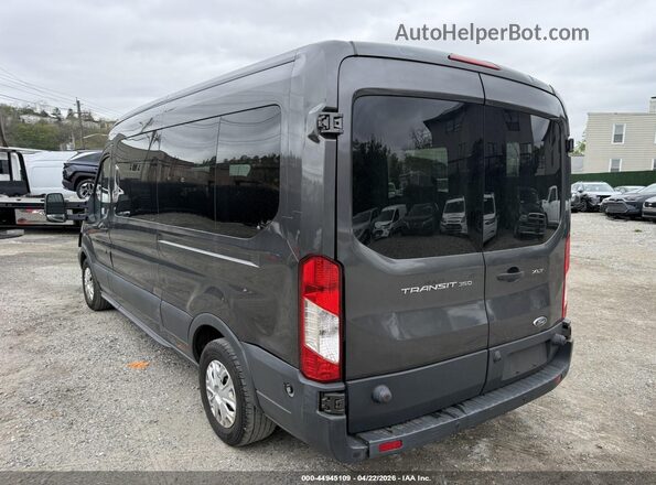 1FBAX2CM5HKA64758 2017 FORD TRANSIT-350 Black უკანა მარცხენა