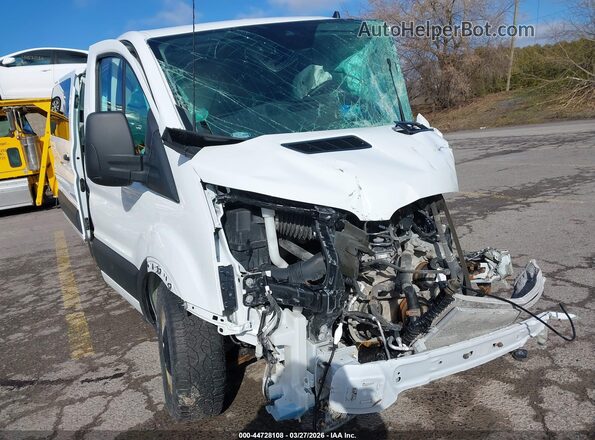 1FBAX2Y85MKA90461 2021 FORD PASSENGER White Widok zestawu wskaźników