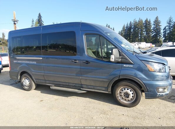 1FBAX9CG3RKB14111 2024 FORD PASSENGER Blue Սալոնի 360 աստիճան տեսք