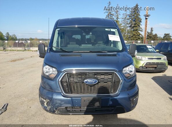 1FBAX9CG3RKB14111 2024 FORD PASSENGER Blue Սալոնի հետևի տեսք