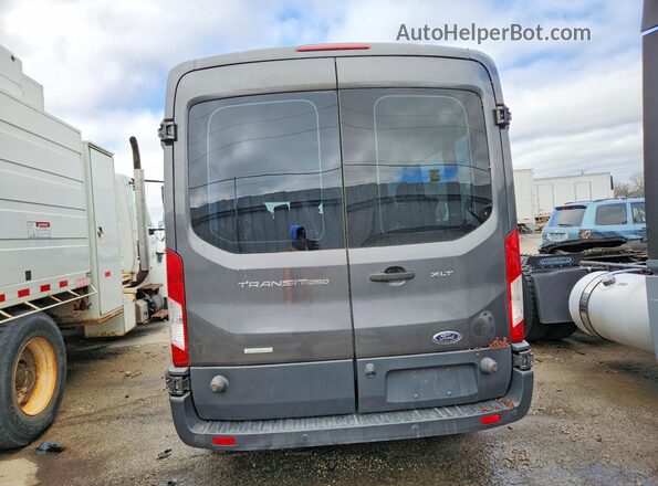 1FBZX2CG6GKA04483 2016 FORD TRANSIT Gray Vista trasera
