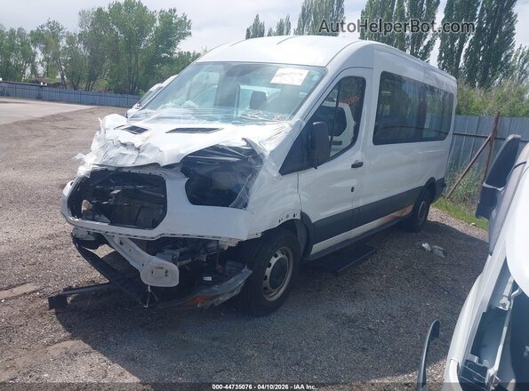 1FBZX2CM3HKA87992 2017 FORD TRANSIT-350 White Передня ліва чверть