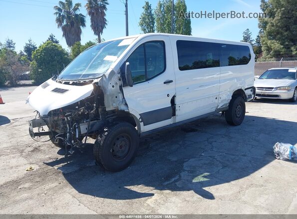 1FBZX2YM2HKB05049 2017 FORD TRANSIT-350 Белый Передняя левая четверть