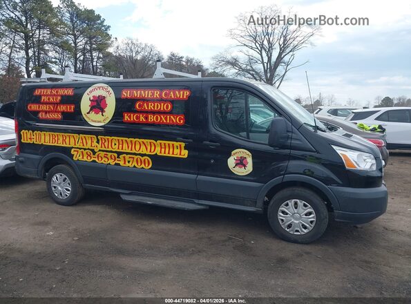 1FBZX2YM9JKB20279 2018 FORD TRANSIT-350 Black Widok wnętrza z tyłu