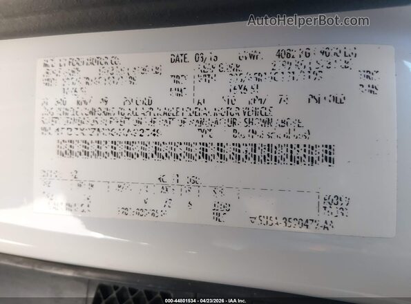 1FBZX2ZM3GKA92549 2016 FORD TRANSIT-350 Белый Вид подкапотного пространства