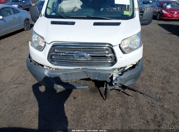 1FBZX2ZM5GKB00702 2016 FORD TRANSIT-350 White Widok z przodu